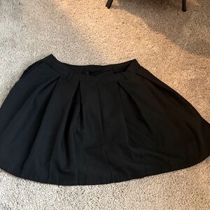 Hot Topic Black A-Line Skirt